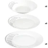 secret d'gourmet Platos>Vajilla 18 Pzas Diseño Esquisse