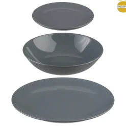 secret d'gourmet Platos>Vajilla 18 Pzas Redonda Colorama