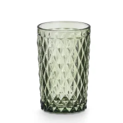 Copas>Vaso De Agua Diamante Verde 37cl