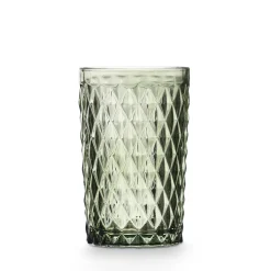 Copas>Vaso De Agua Diamante Verde 37cl