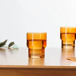 atmosphera Copas>Vaso de agua ELLA amarillo 30cl