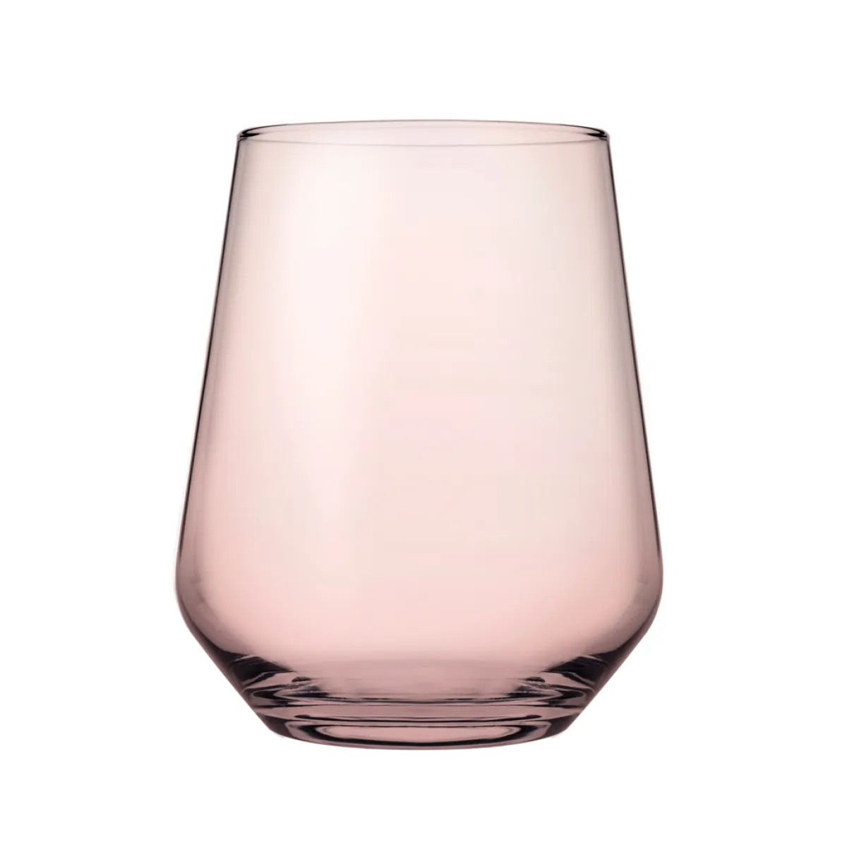 Copas>Vaso De Vidrio Allegra Rosa