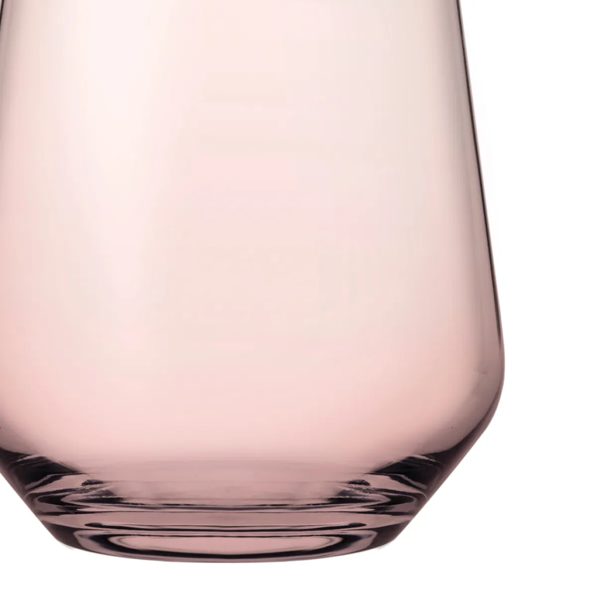 Copas>Vaso De Vidrio Allegra Rosa