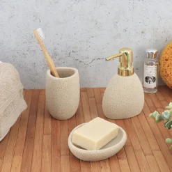 Accesorios De Lavabo>Vaso de wc natural de poliresina