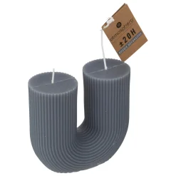 atmosphera Velas>Vela Azul Forma De U