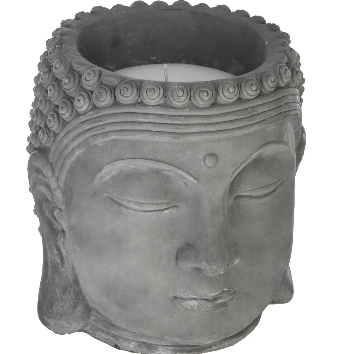 atmosphera Velas>Vela Citronela En Buda De Cemento 900G