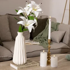 atmosphera Velas>Vela 13cm TWIST ALOE LED