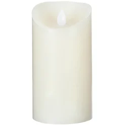atmosphera Velas>Vela Led Blanca 10x20Cm