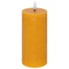 atmosphera Velas>Vela Led Cilíndrica Amarilla 17.5cm