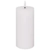 atmosphera Velas>Vela Led Cilíndrica Molia Blanca 17.5cm