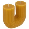 atmosphera Velas>Vela Mostaza Forma De U
