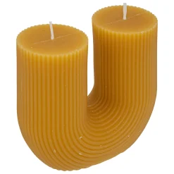 atmosphera Velas>Vela Mostaza Forma De U