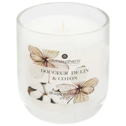 atmosphera Velas>Vela Perfumada Oudy Lino Frasco 200G