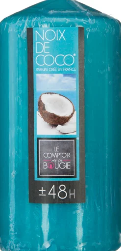 atmosphera Velas>Vela Pilar Aroma Coco 395G 7x14Cm