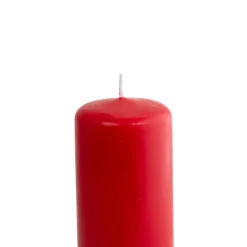 hôma Velas>Vela Pilar Basic Roja 7.3x25Cm