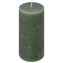atmosphera Velas>Vela Pilar Olia Verde 14cm