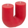 atmosphera Velas>Vela Roja Forma De U Demi