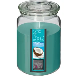 atmosphera Velas>Vela Tarro C/Tapa Aroma Coco 510G