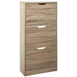 5five Zapateros>Zapatero Con 3 Cajones 60x23.3x119.5Cm