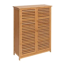 Zapateros>Zapatero Veneza Natural De Bambú 100cm